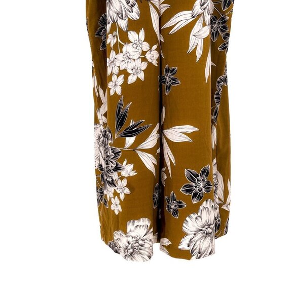 Who What Wear Long Sleeve Wide Leg Floral Print Jumpsuit Romper XXL - Picture 8 of 11